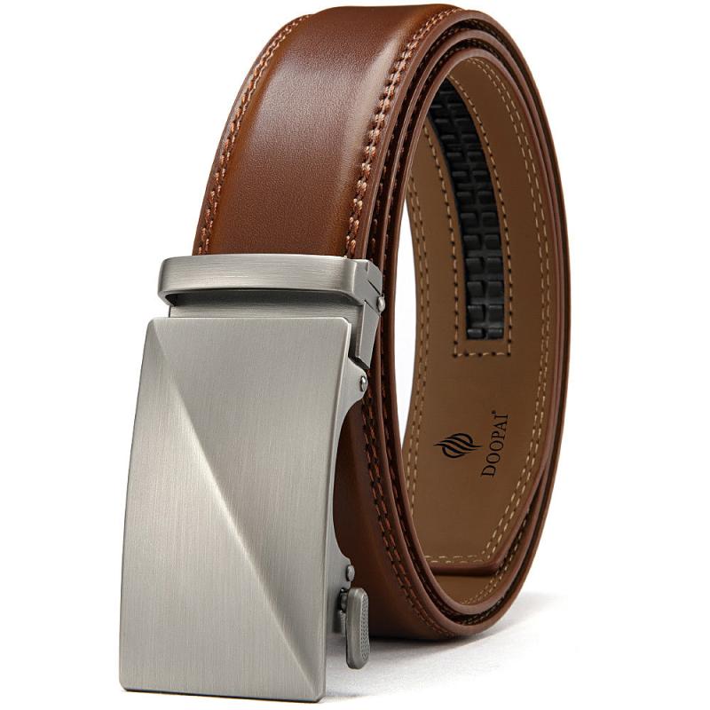 Men's Casual Adjustable PU Dress Belt