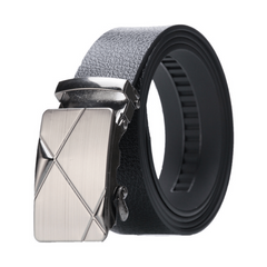 Men's Classic Casual Self Buckle Belt for Jeans Work Business