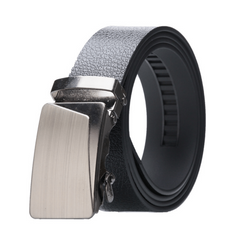 Men's Classic Casual Self Buckle Belt for Jeans Work Business