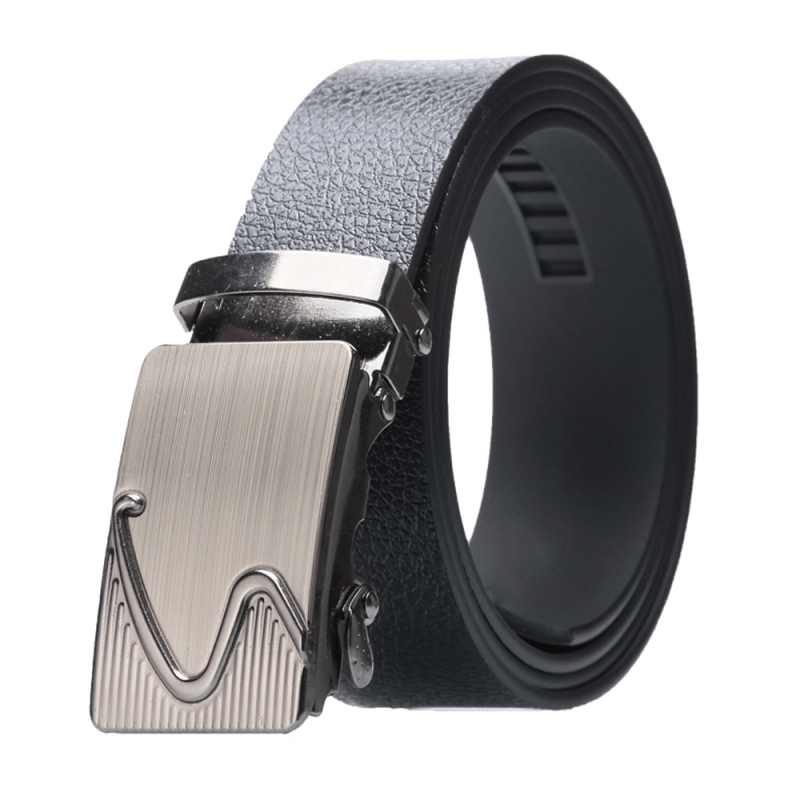 Men's Classic Casual Self Buckle Belt for Jeans Work Business
