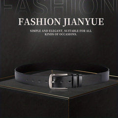 Men's PU Leather Casual Belt For Jeans Pants
