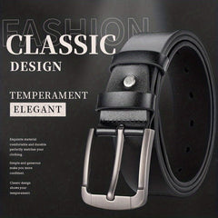 Men's PU Leather Casual Belt For Jeans Pants