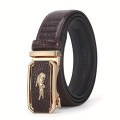 PP31013 Men's Automatic Buckle Leather Belt