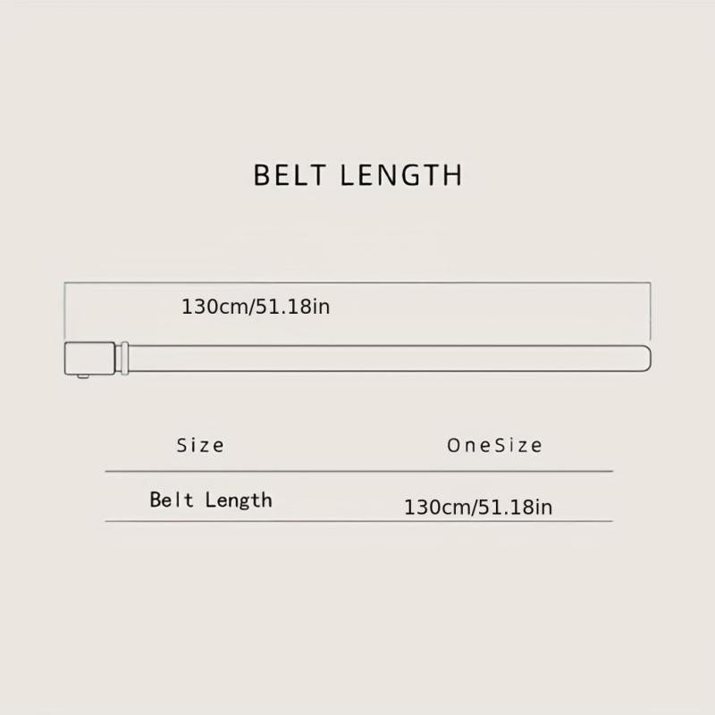 Men's Leather Belt Buckle for Business Pants