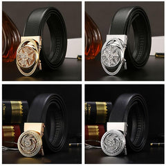 Men's Business Casual Automatic Buckle High Belt