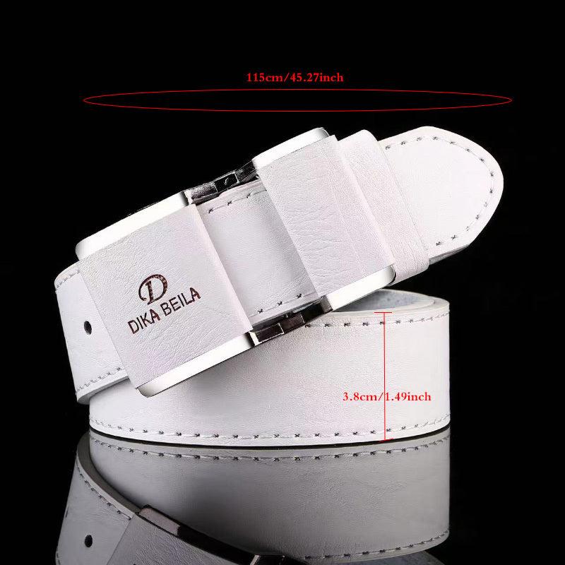 Men's Casual Business Buckle Belt for Outdoor Parties