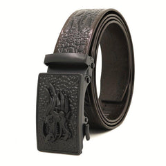 Automatic Slider Dragon Buckle Belt for Men