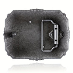 Vintage Western Cowboy Belt Buckle Cross Horse Novelty Belt Buckle