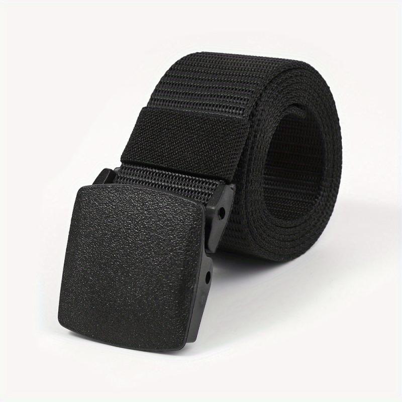 1pc Durable Nylon Belt for Men DIY Cutting Military Tactical Non Metal Belt