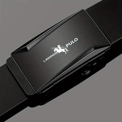 Men's Auto Buckle PU Leather Belt, Holiday Birthday