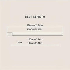 Men's Auto Buckle PU Leather Belt, Holiday Birthday