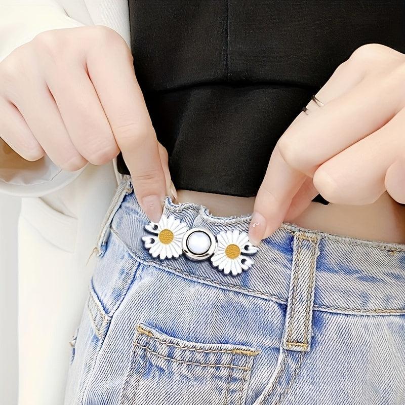 Daisy Pants Waist Buckle Men's Jeans
