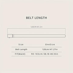 Men's Genuine Leather Belt, Two Layer Cowhide