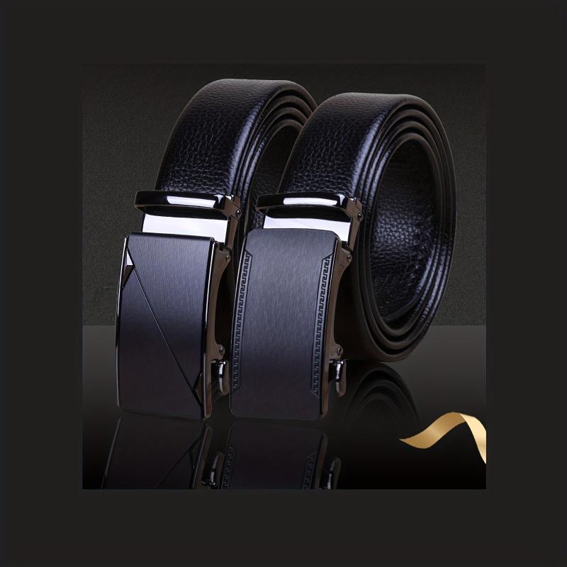 Men's Genuine Leather Belt, Two Layer Cowhide