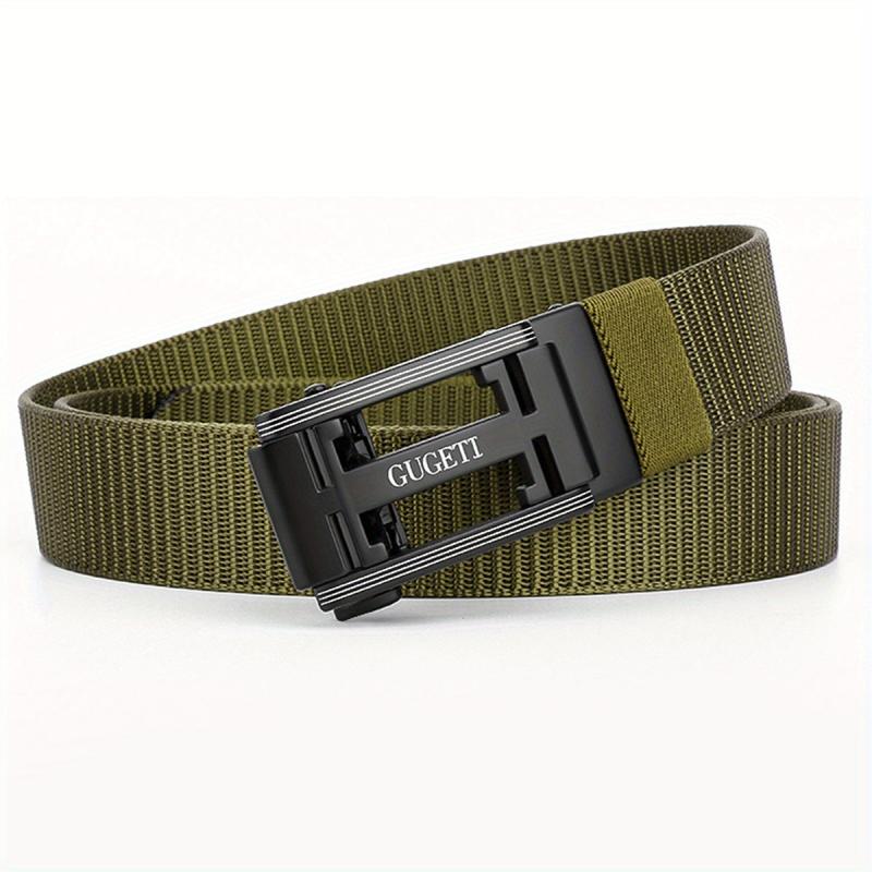 Polyester Automatic Buckle Belt for Men