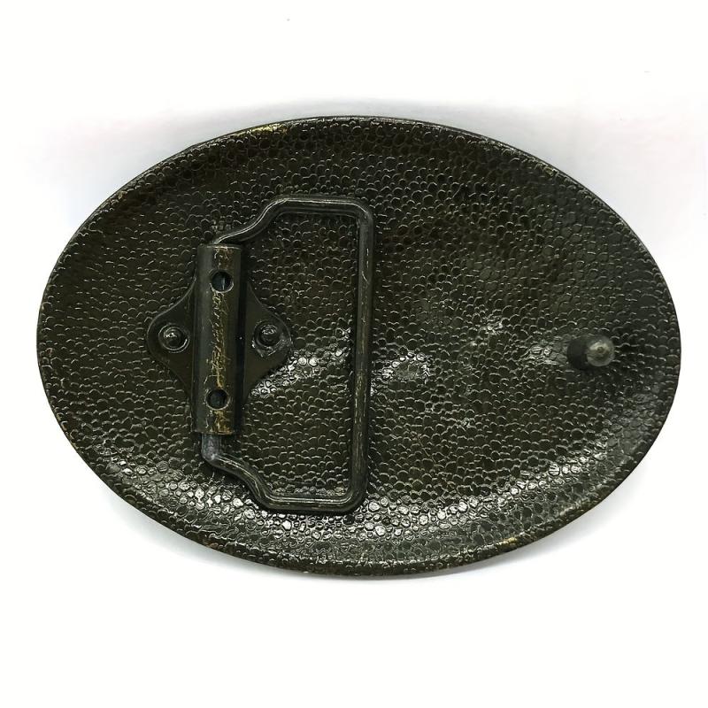 Western Denim Men's Belt Buckle Riding Casual