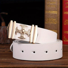 Men's Buckle Belt Decorative Belt for Pants Jeans