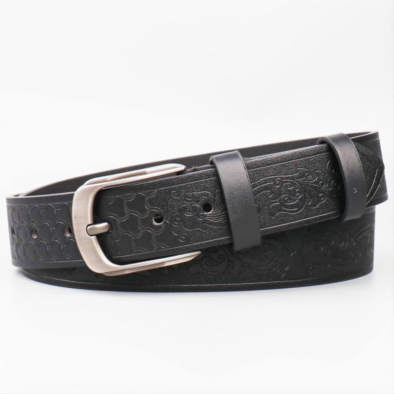 Vintage Phoenix Tail Embossed Men's Belt