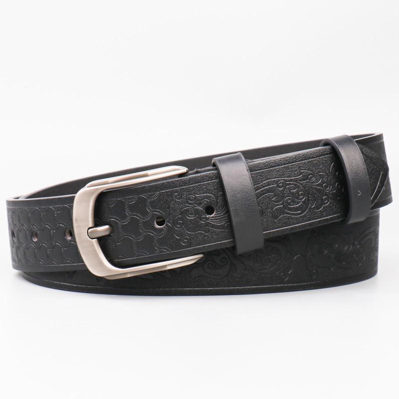 Vintage Phoenix Tail Embossed Men's Belt