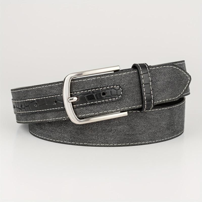 Men's PU Denim Belt Casual Sports All-match Belt