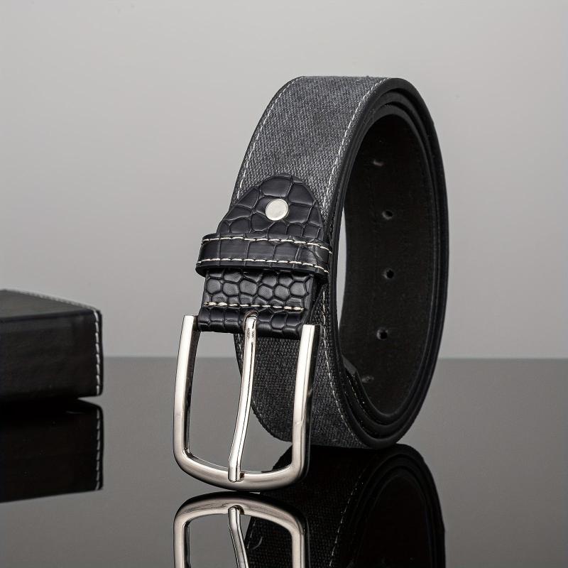 Men's PU Denim Belt Casual Sports All-match Belt