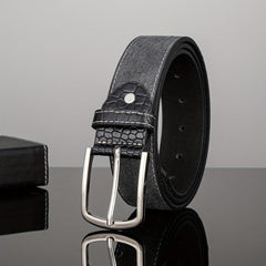 Men's PU Denim Belt Casual Sports All-match Belt