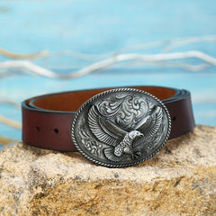 Western Cowboy Eagle Belt Buckle For Men