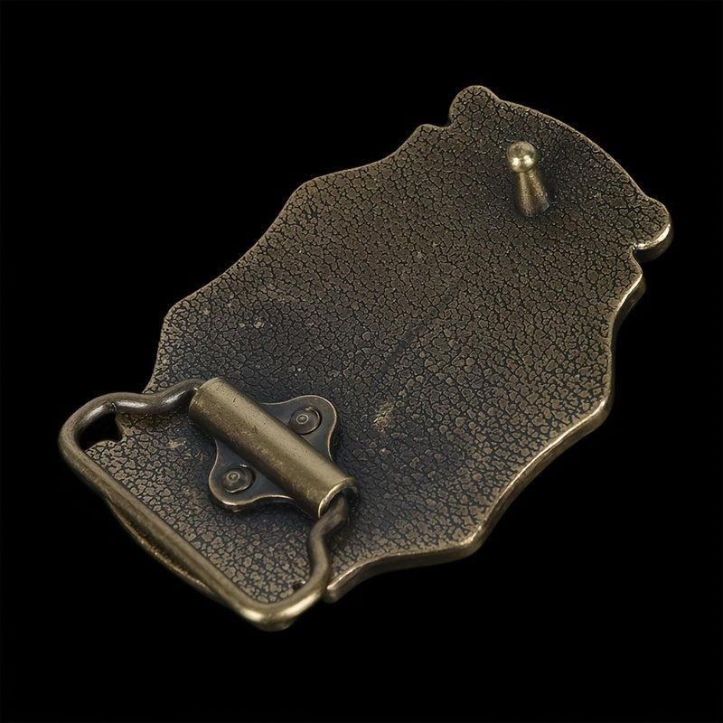 Retro Bull Buckle Classic Men's Belt Buckle Metal Alloy Western Cowboy Buckle