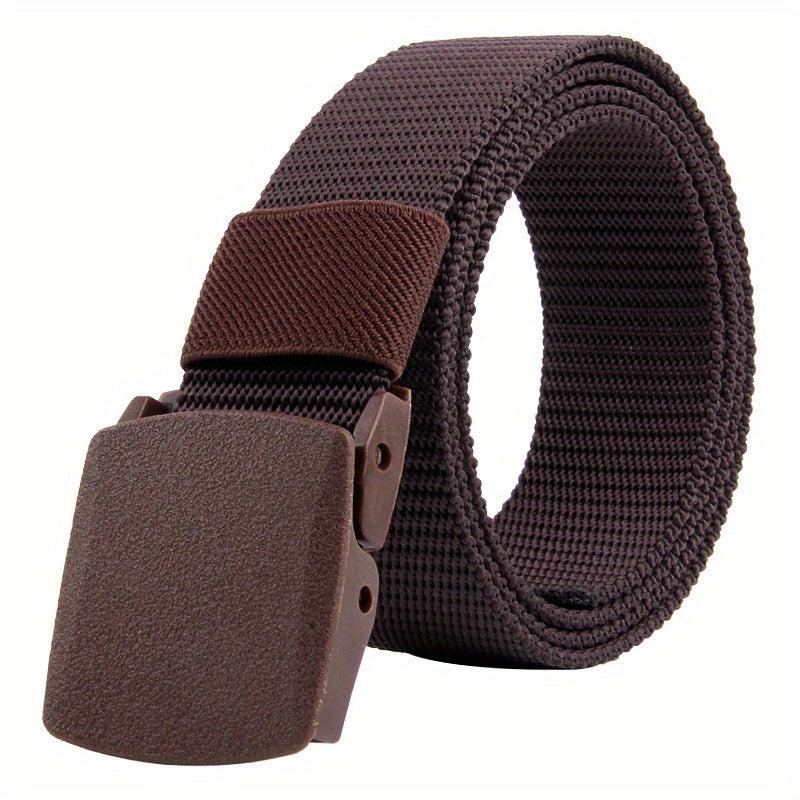 24Inch Men's Canvas Belt Outdoor Tactical Nylon Adjustable