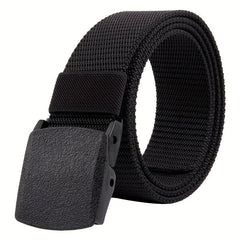 24Inch Men's Canvas Belt Outdoor Tactical Nylon Adjustable