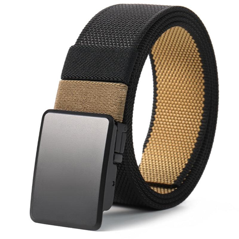 Rotatable Swivel Buckle Tactical Nylon Belt for Jeans Pants