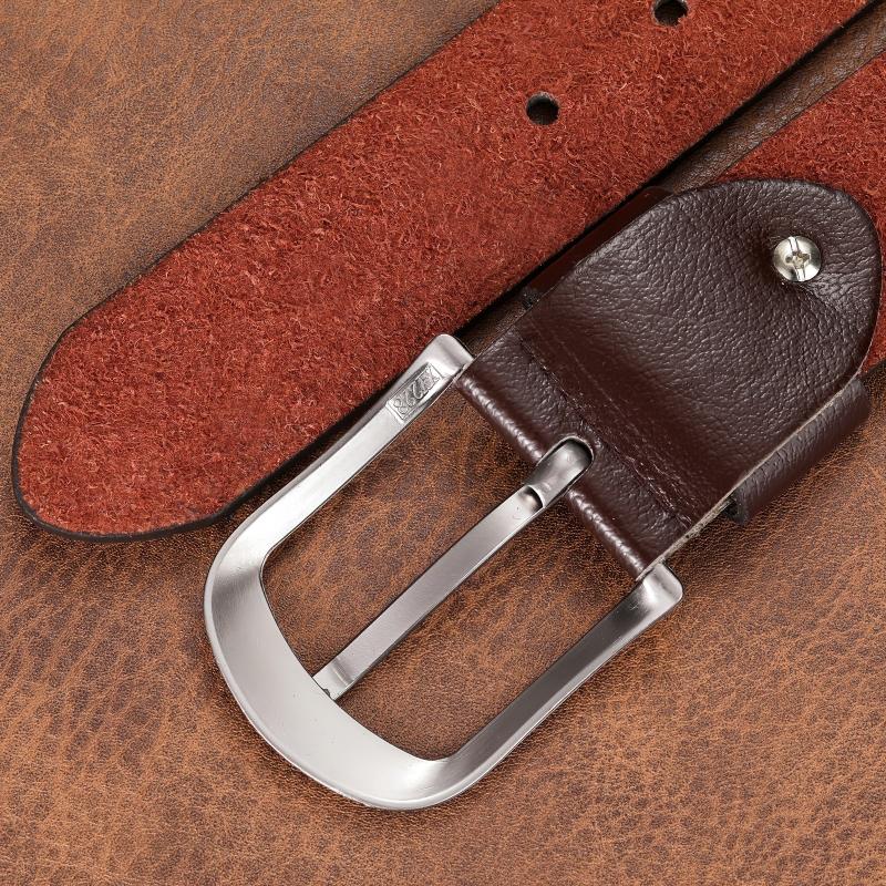 Men's Stitch Buckle Belt for Wedding Party