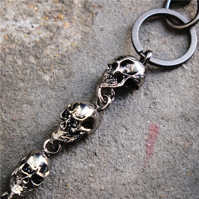 Skull Head Metal Pants Chain Men Hip Hop Waist Chain