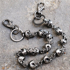 Skull Head Metal Pants Chain Men Hip Hop Waist Chain