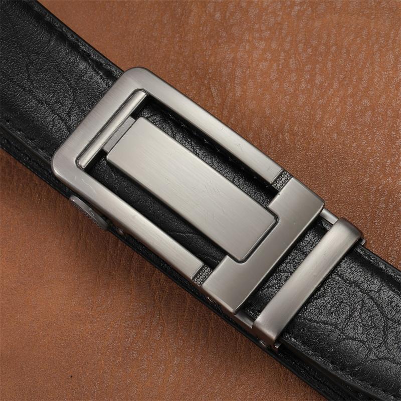 Men's Automatic PU Leather Business Belt