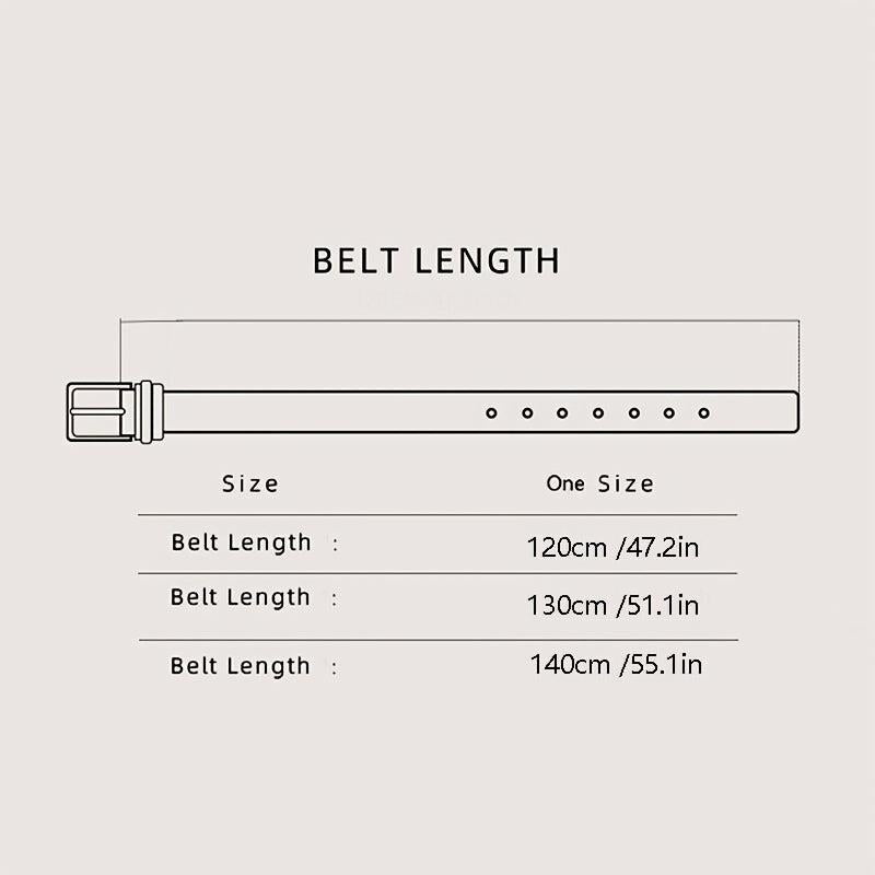 Men's Automatic PU Leather Business Belt