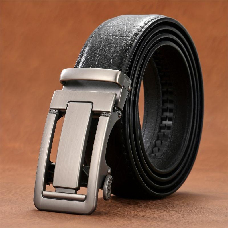 Men's Automatic PU Leather Business Belt