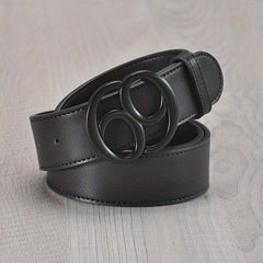 Leather Belt Smooth Buckle Men's Versatile 69 Belt