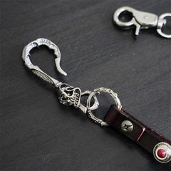 Metal Wallet Belt Chain Rock Punk Trousers Hipster Pant Keychain