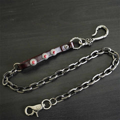Metal Wallet Belt Chain Rock Punk Trousers Hipster Pant Keychain