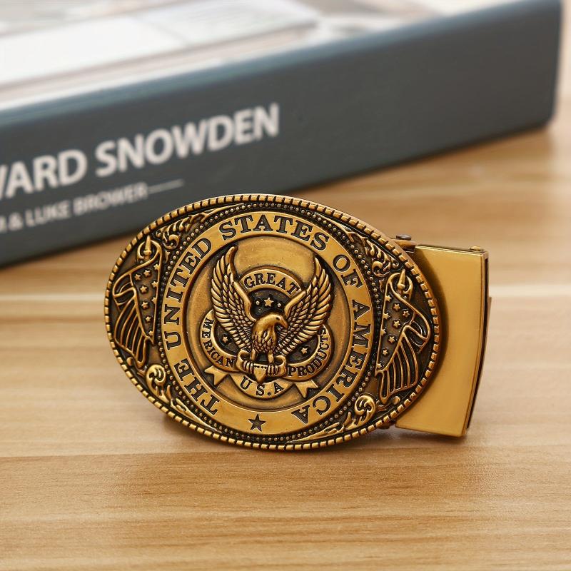 Men's Novelty Automatic Belt Buckle