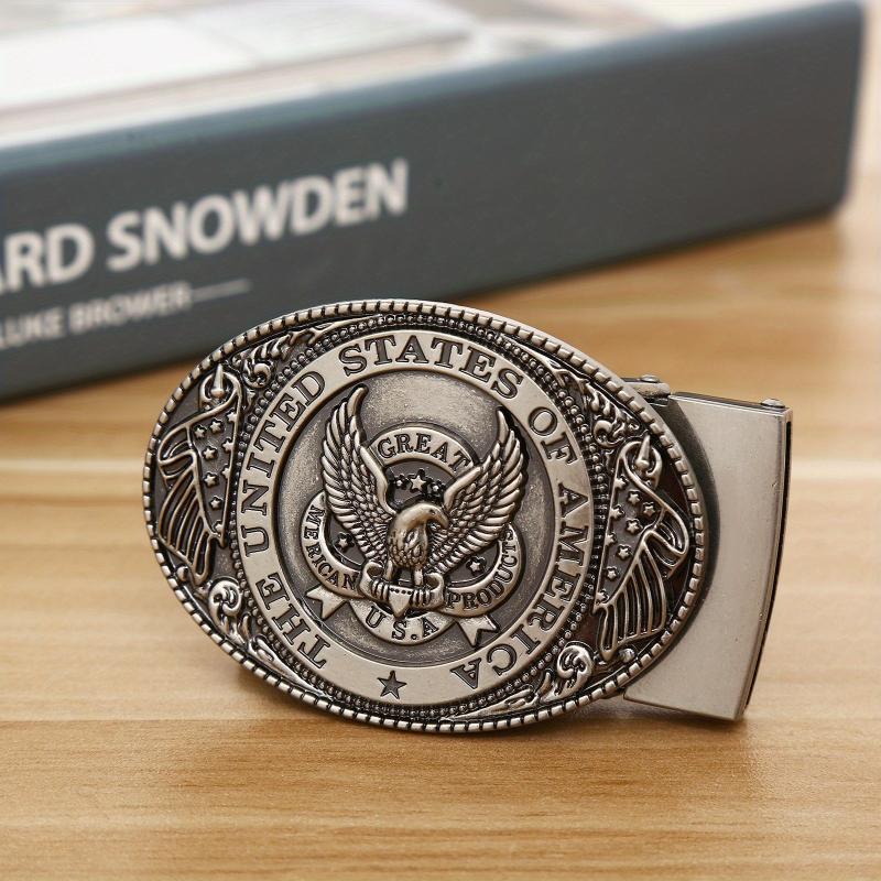 Men's Novelty Automatic Belt Buckle