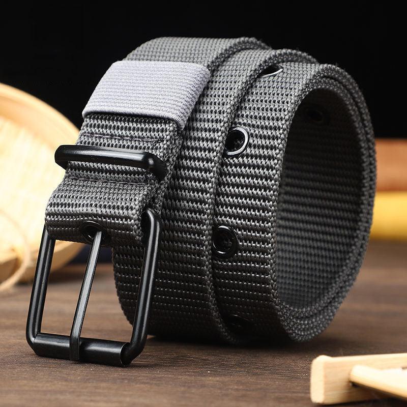 Men's Nylon Pin Buckle Outdoor Jeans Belt