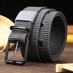 Men's Nylon Pin Buckle Outdoor Jeans Belt