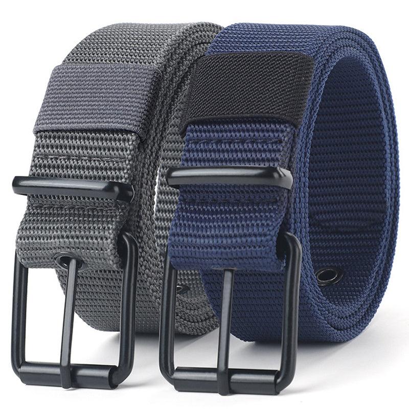 Men's Nylon Pin Buckle Outdoor Jeans Belt