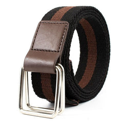 Women's Casual Woven Belt Vintage Canvas Belt