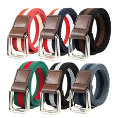 Women's Casual Woven Belt Vintage Canvas Belt