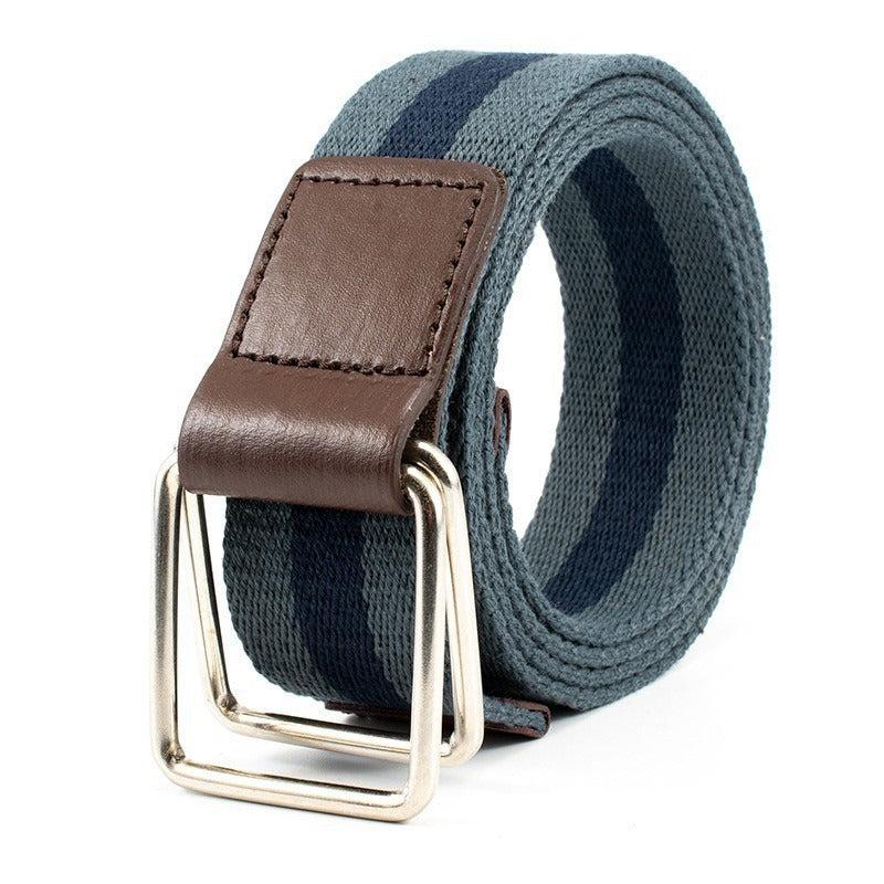 Women's Casual Woven Belt Vintage Canvas Belt