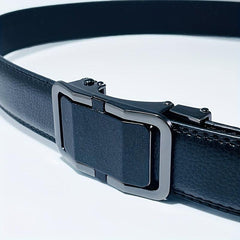 Men's Automatic Buckle PU Leather Belt Casual Business Belt