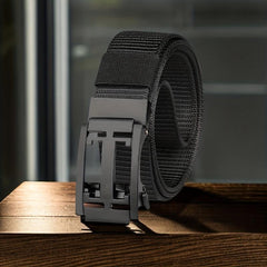 Men's Alloy Automatic Buckle Nylon Tactical Belt